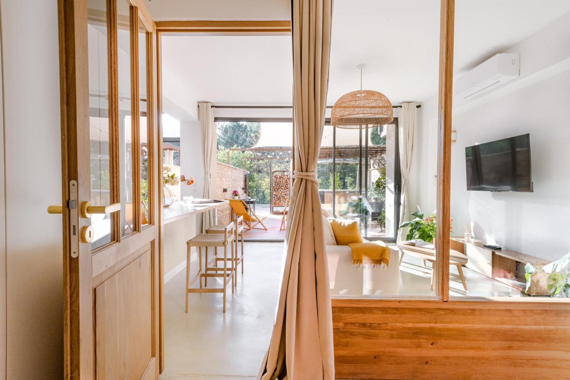 Hermes - Appartement Avec Jacuzzi Scandinave Nyons Exterior foto