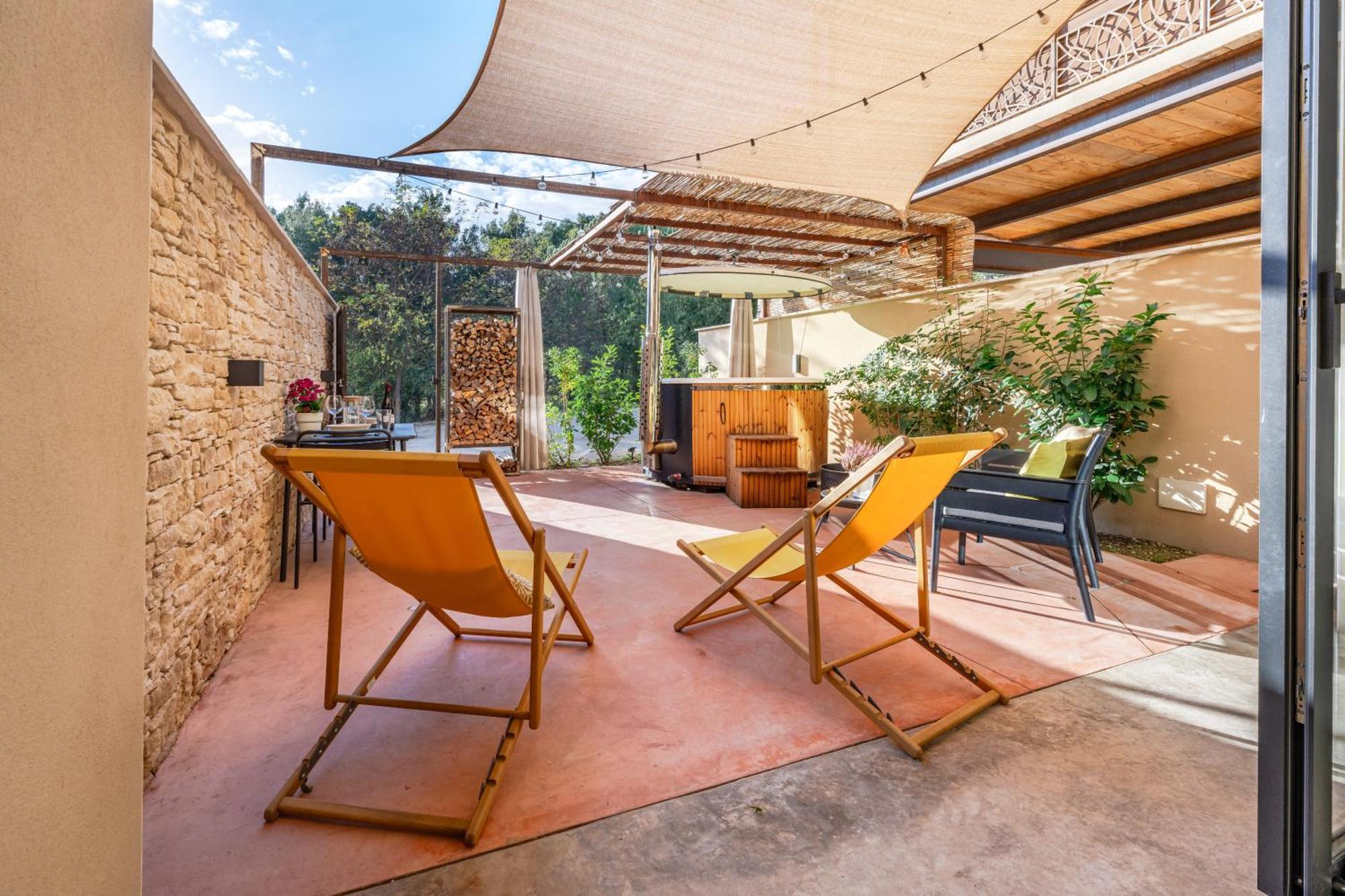 Hermes - Appartement Avec Jacuzzi Scandinave Nyons Exterior foto